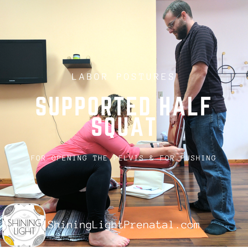 Help Open your Pelvis in Labor with Kneeling and Lunges